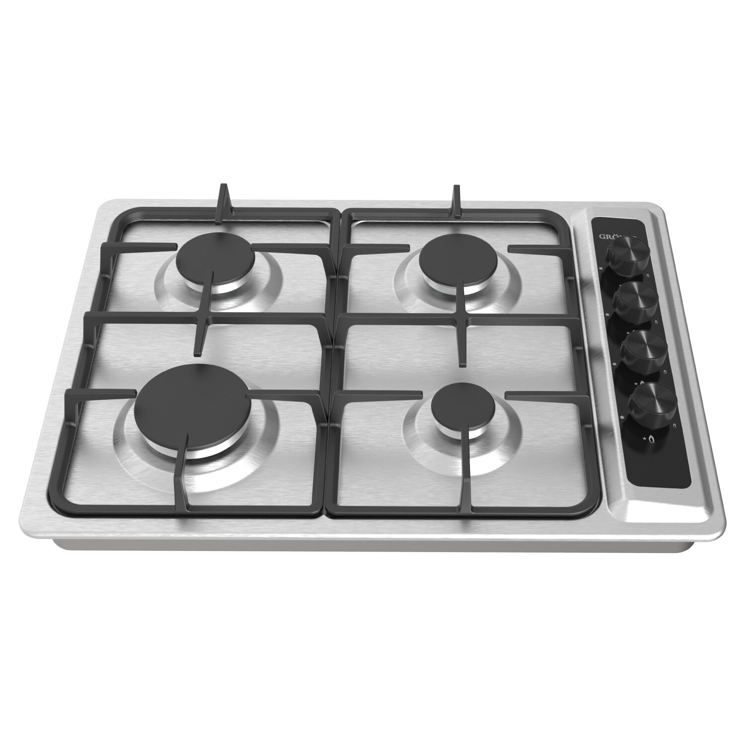 Encimera A Gas Grner Inox 4ql image number 2.0