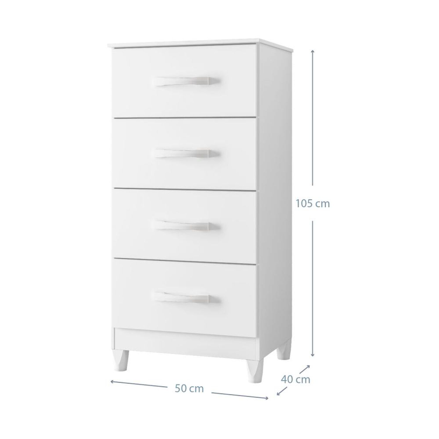 C&oacute;moda Vekka Home Comoda Mobi / 4 Cajones image number 1.0