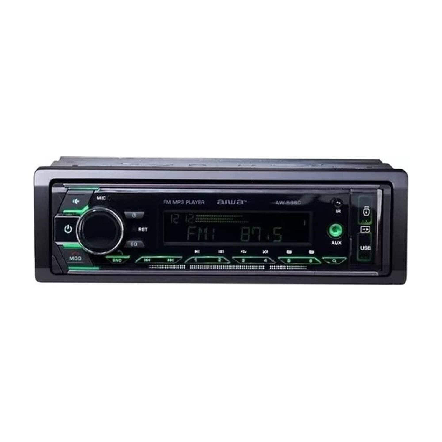 Radio Para Auto Aiwa Modelo Aw-5880bt Con Usb, Bluetooth Y Lector De Tarjeta Sd image number 2.0
