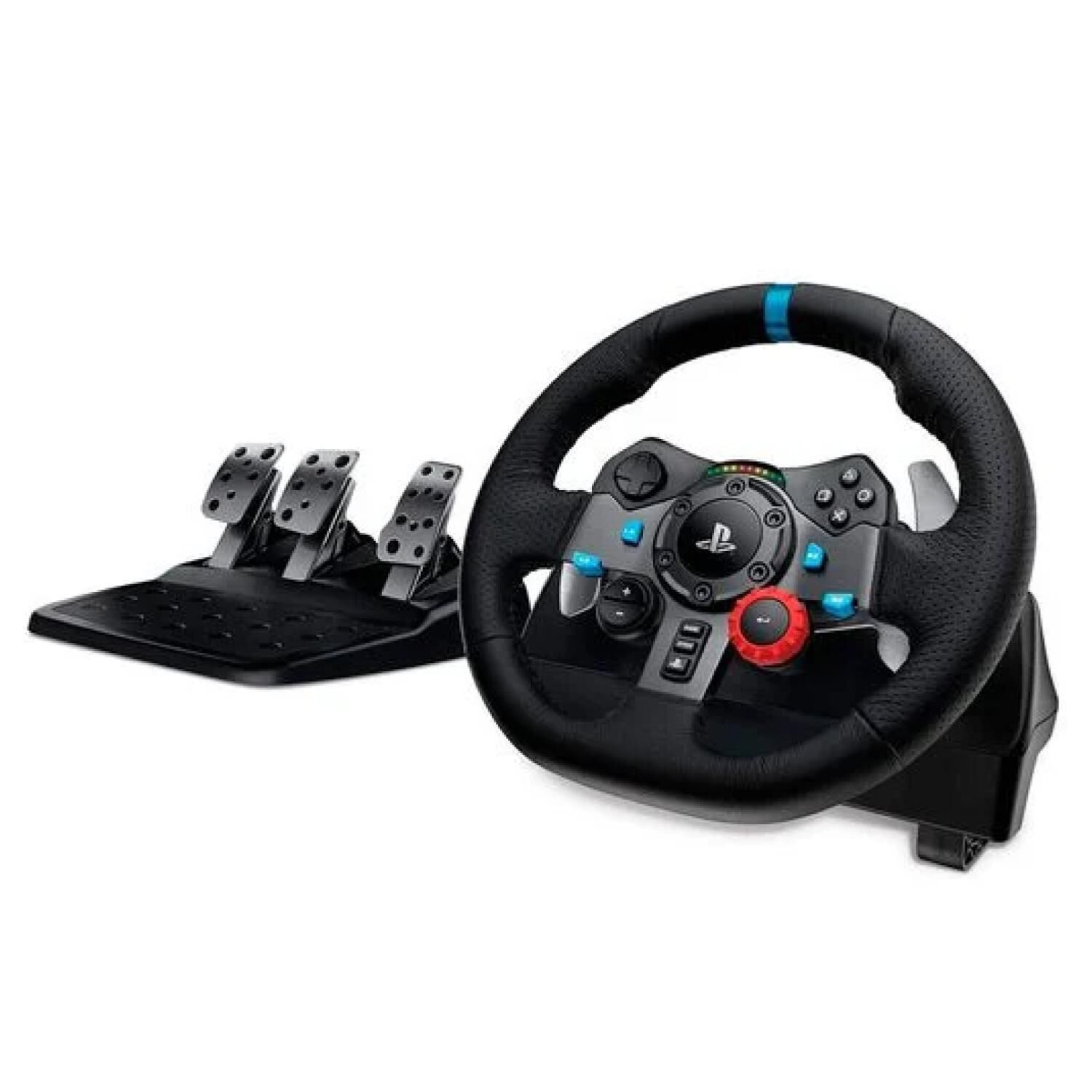 Volante Gamer Con Pedales Usb Play Station Y Pc Negro G929 image number 0.0