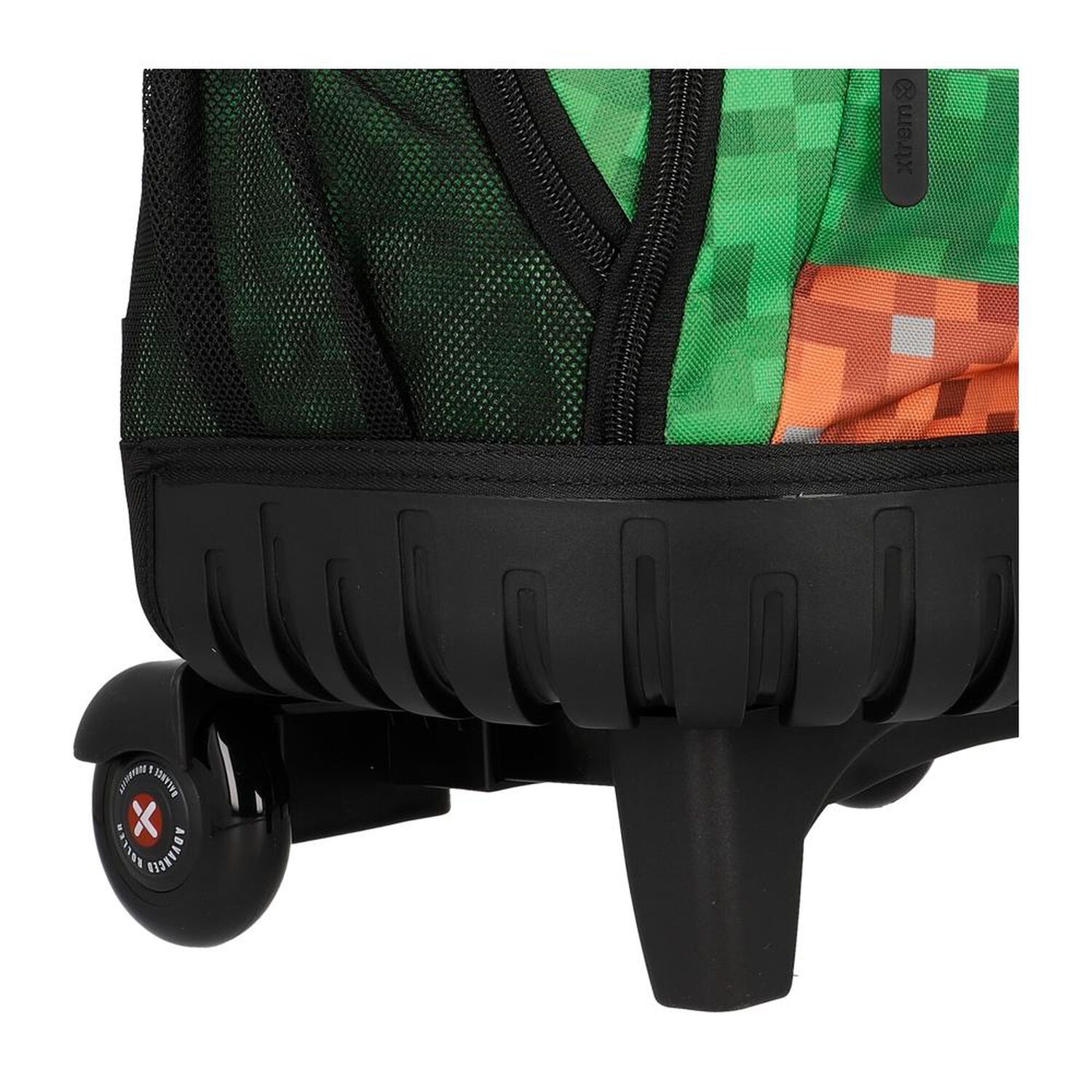 Mochila Con Ruedas Xtrem Cross 6xt Pixels Verde image number 6.0