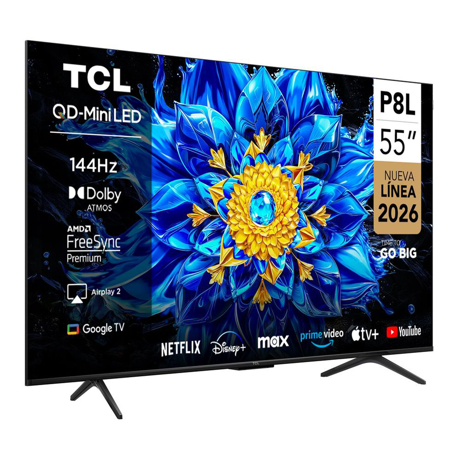 Led 55" TCLP8L / Ultra HD 4K / Smart TV image number 1.0