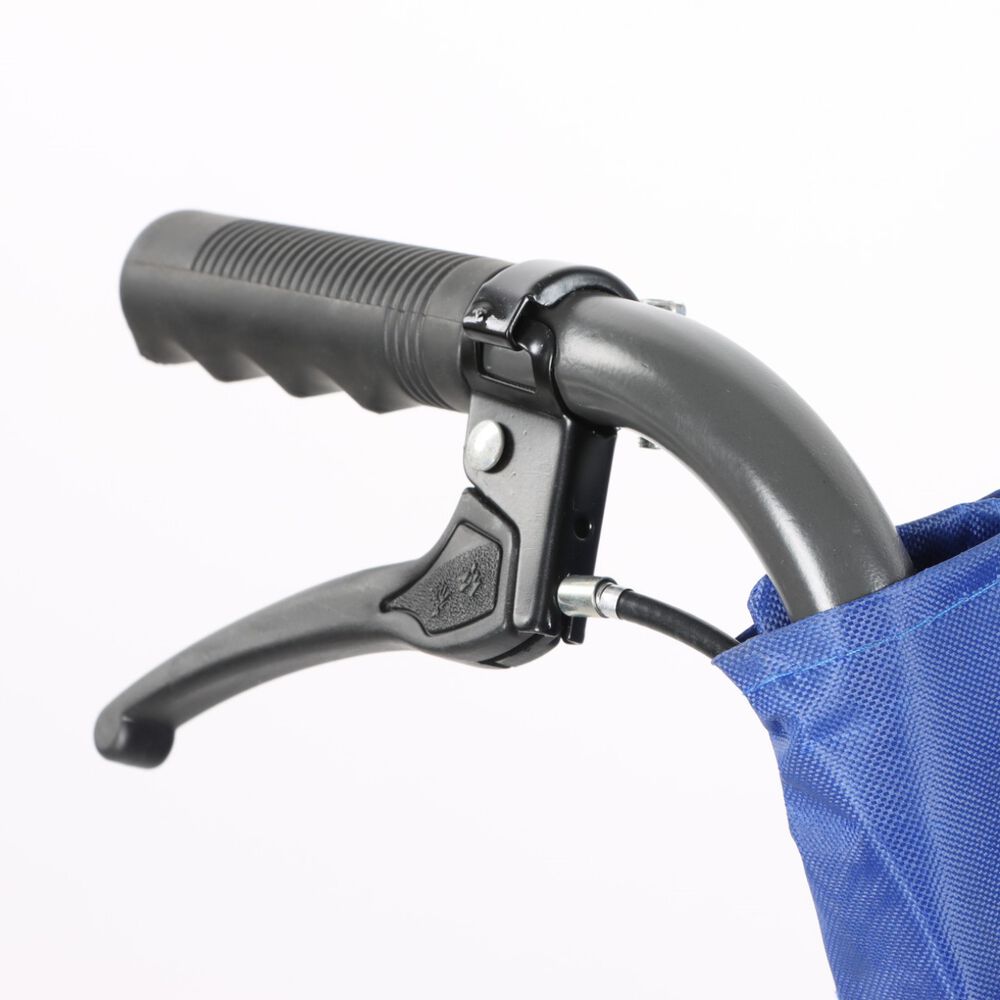 Silla De Ruedas Standard Plegable Azul image number 7.0