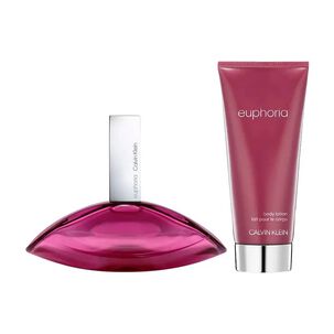 Set Calvin Klein Euphoria Women Edp 100 Ml + Body Lotion