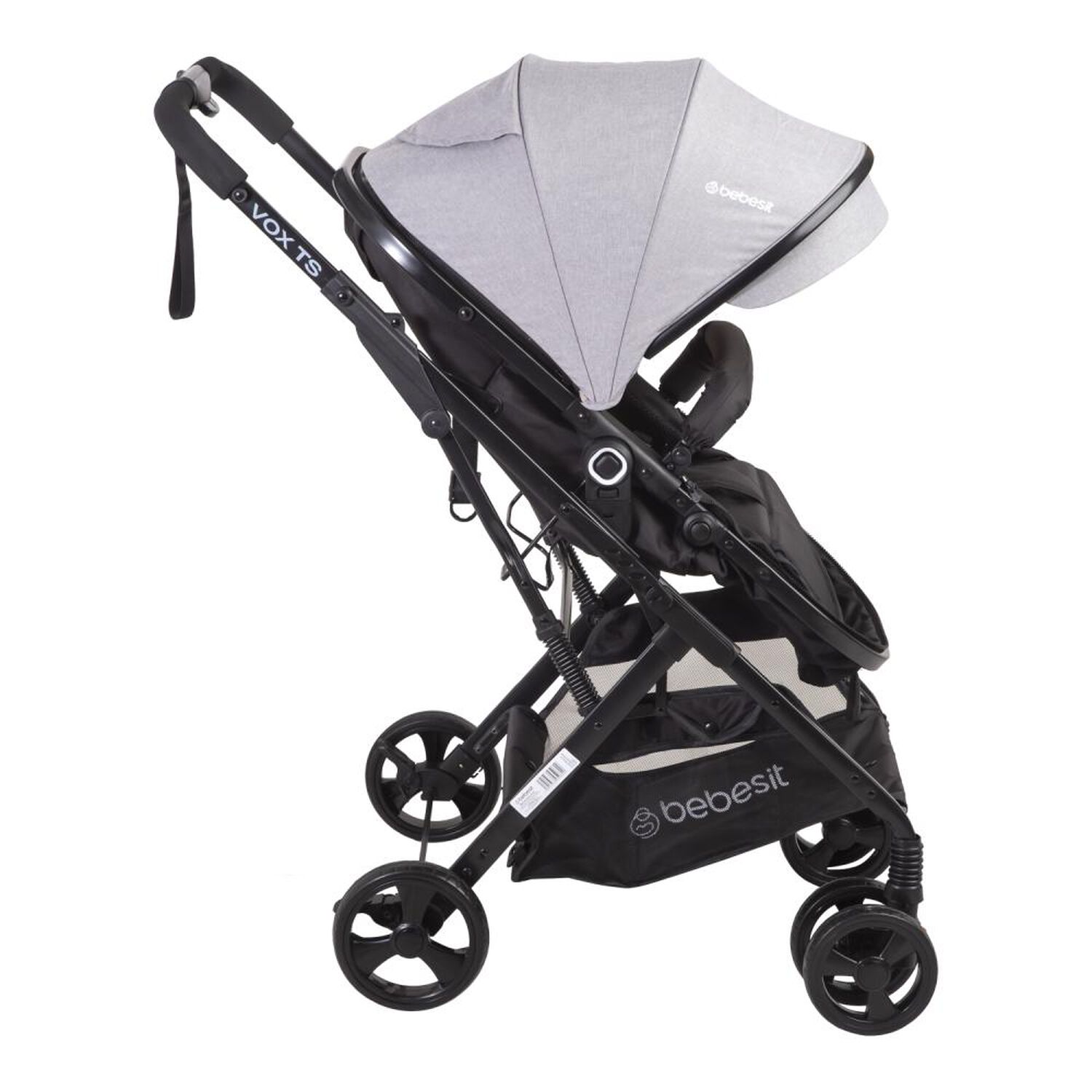 Coche Cuna Travel System Bebesit Vox Gris image number 2.0