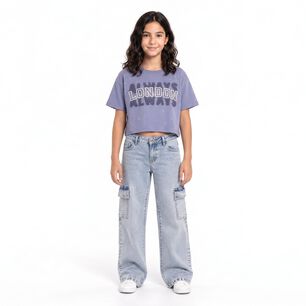 Jeans Ni&ntilde;a Red - Rock