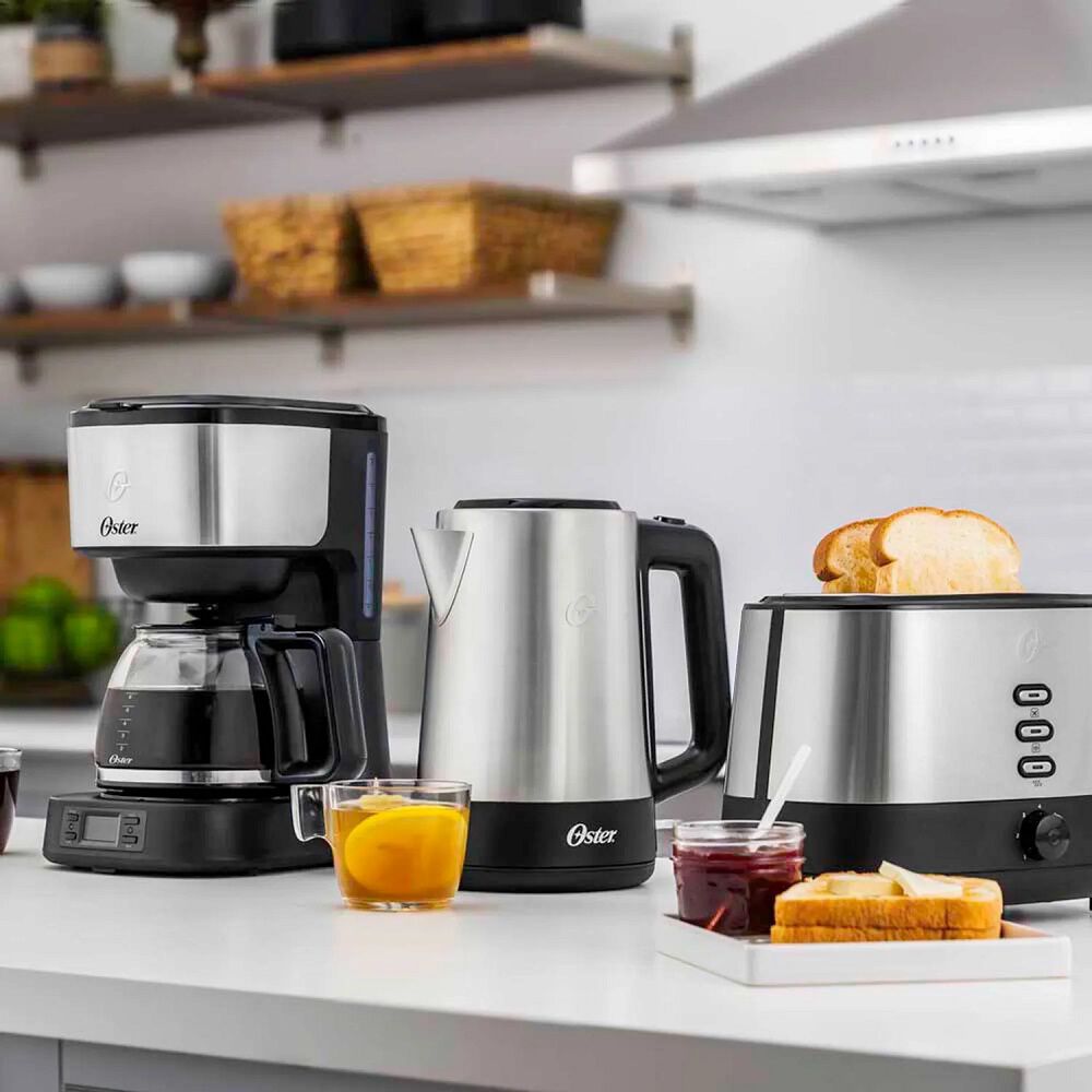 Cafetera Oster 8 Tazas En Acero Inoxidable Bvstdc10ss image number 2.0