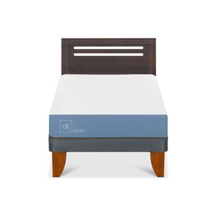 Cama Europea Cic Excellence / 1.5 Plazas / Base Normal + Respaldo