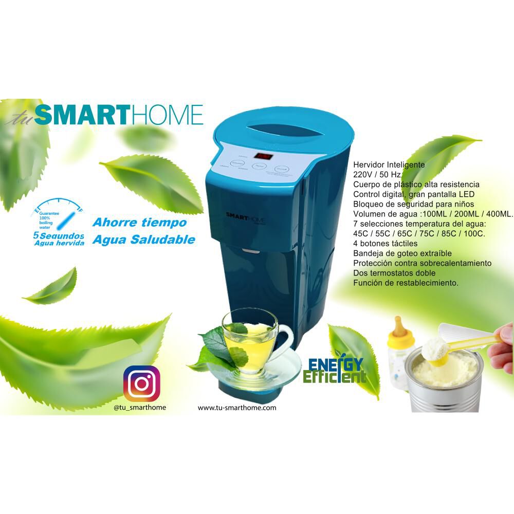 Hervidor Tusmarthome Smart Kettle / 2,7 Litros image number 2.0