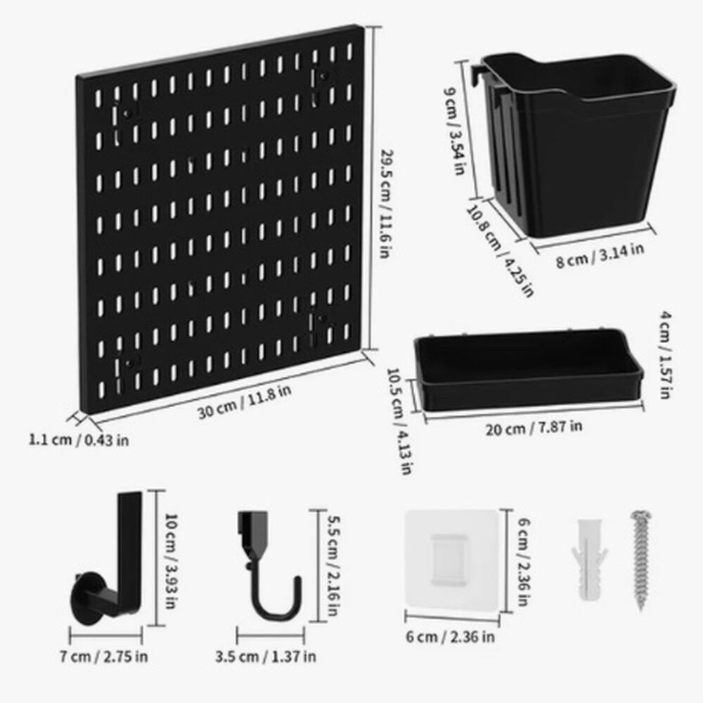 Organizador De Escritorio Pegado A La Pared image number 3.0