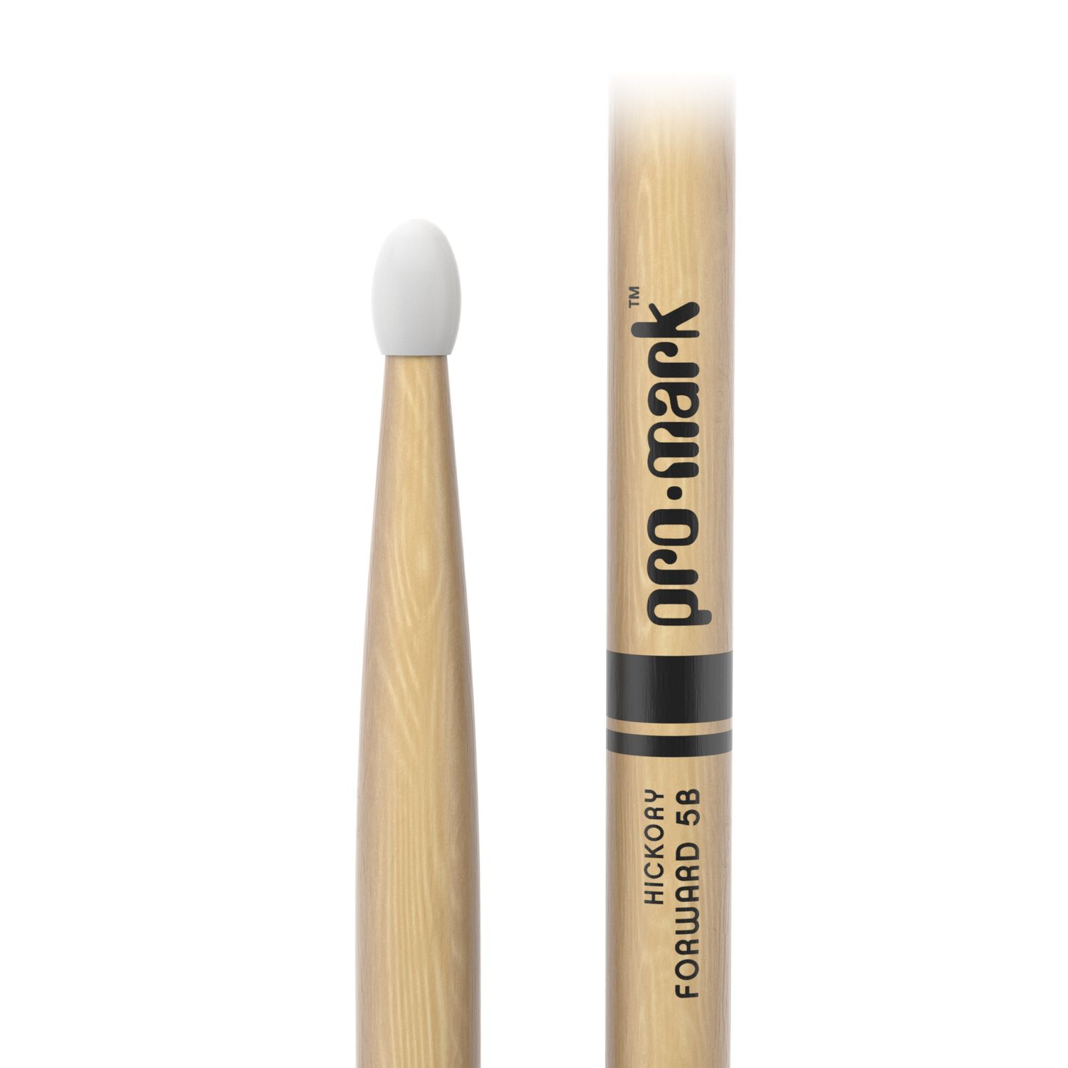Baquetas 5b Nylon Hickory Forward Pro Mark image number 1.0
