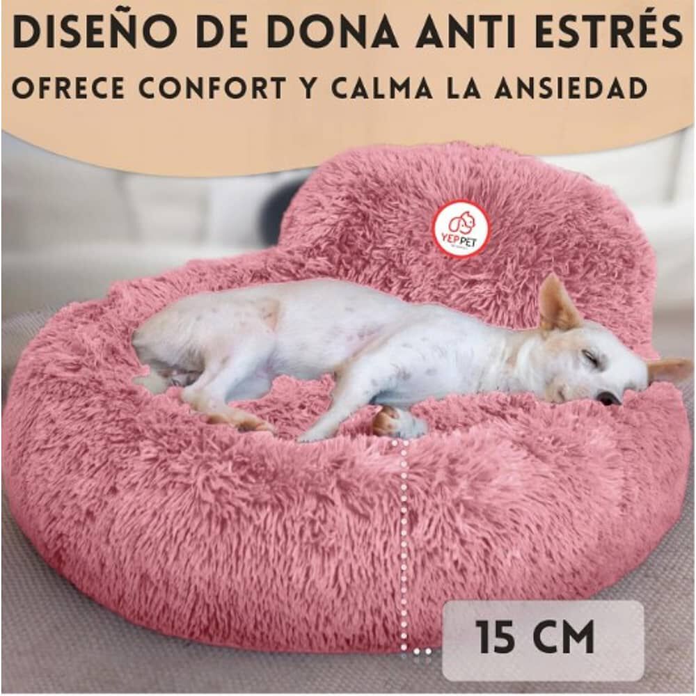 Cama Mascota Grande Yep Pet Perro L Antiestr&eacute;s Y Ronquido Cama Dona image number 2.0