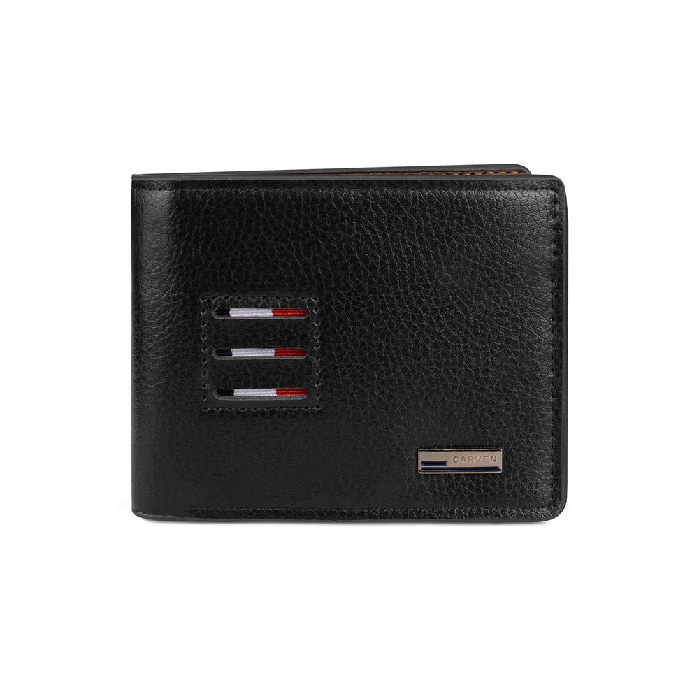 Billetera Hombre Tommy Negra Carven Paris image number 2.0