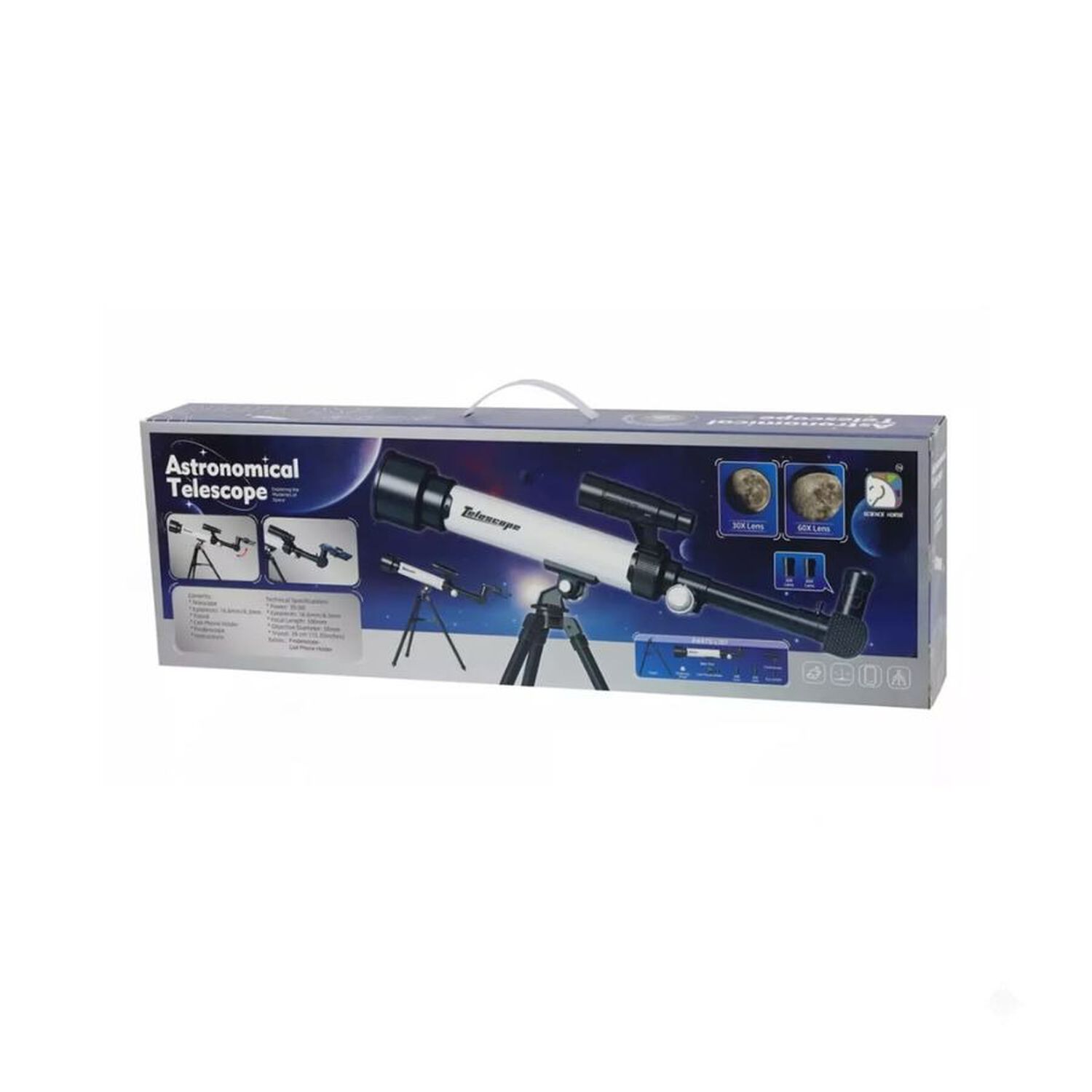Telescopio Astronomico Para Ni&ntilde;os Juguete Didactico image number 3.0