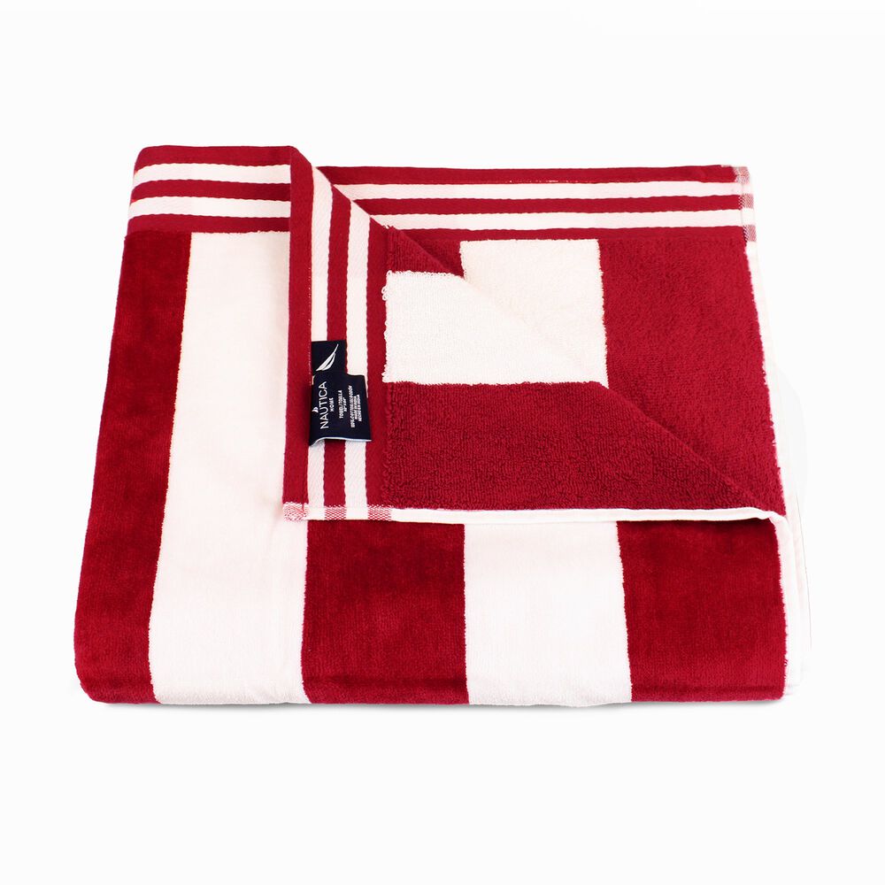 2 Toallas De Playa 100% Algod&oacute;n 163x81cm Cabana Roja image number 1.0