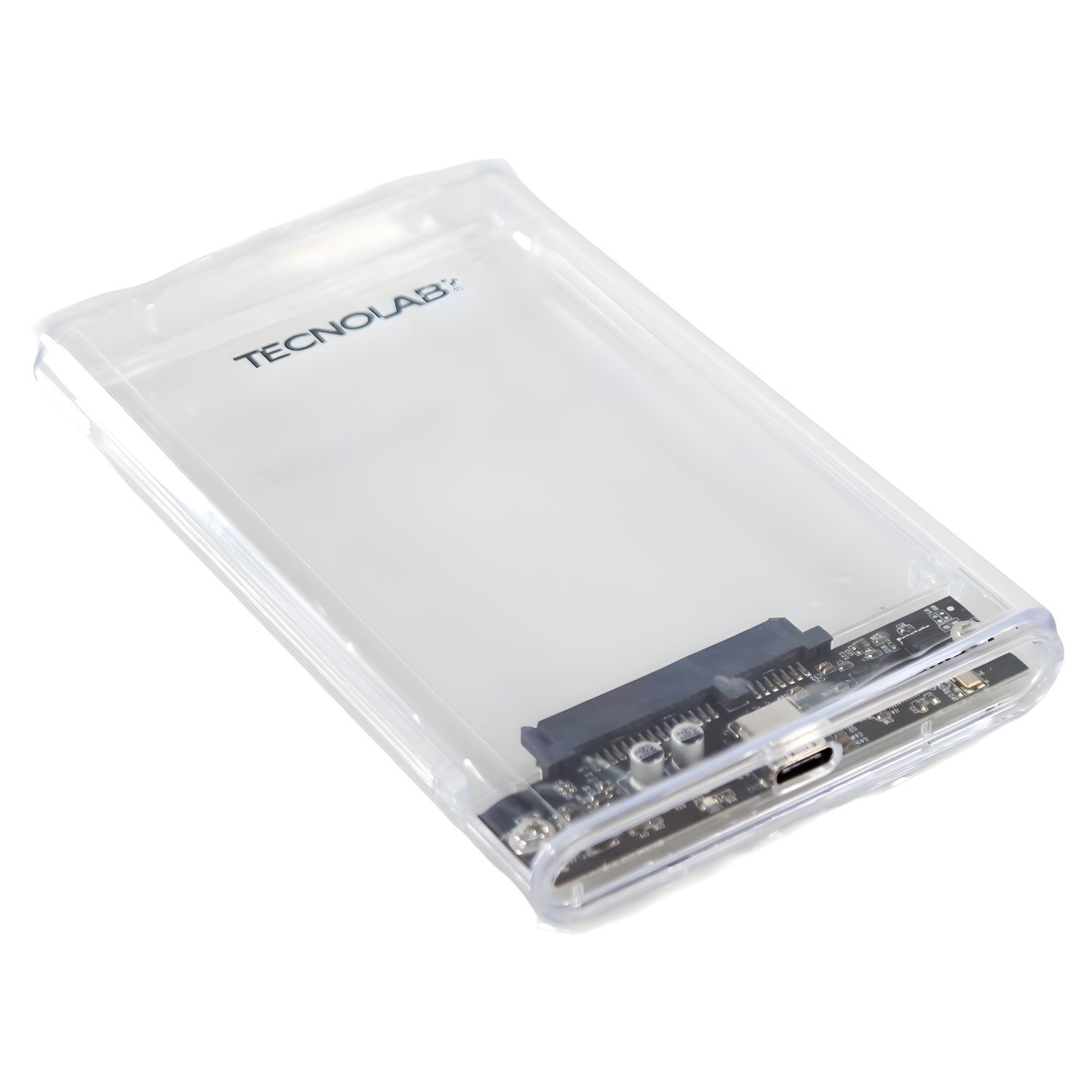 Cofre Disco Duro 2.5 Pulgadas Usb-c 5gbps Transparente - Ps image number 0.0