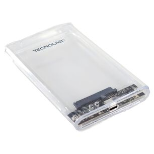 Cofre Disco Duro 2.5 Pulgadas Usb-c 5gbps Transparente - Ps
