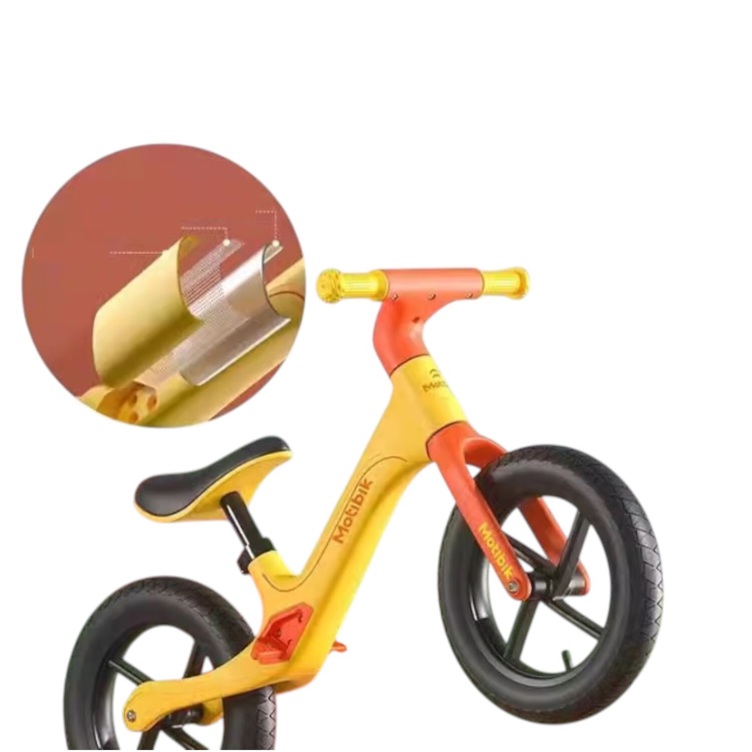 Bicicleta Aprendizaje Motibik Amarilla image number 4.0