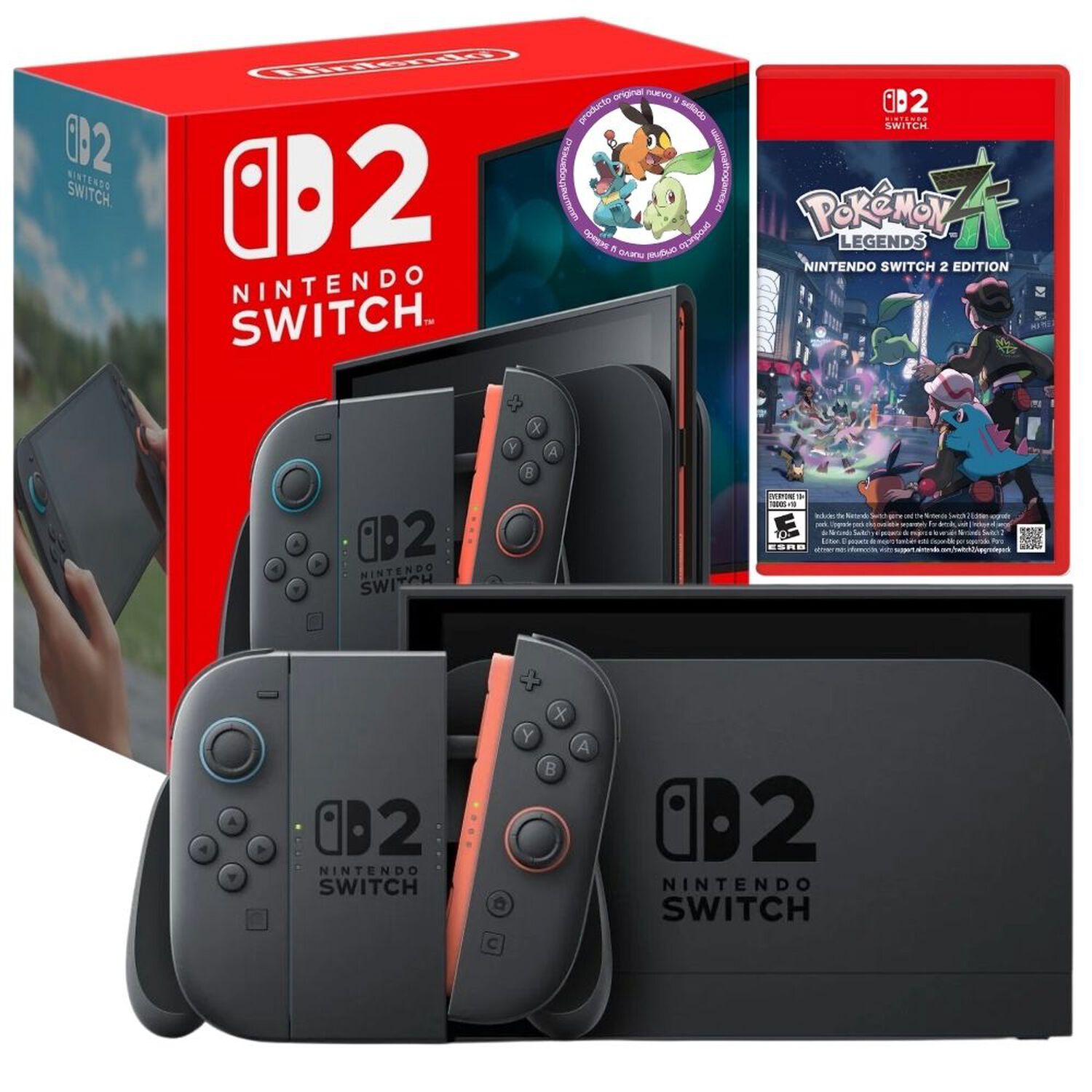 Consola Nintendo Switch 2 + Pokemon Z A Fisico Bundle Exclusivo image number 0.0