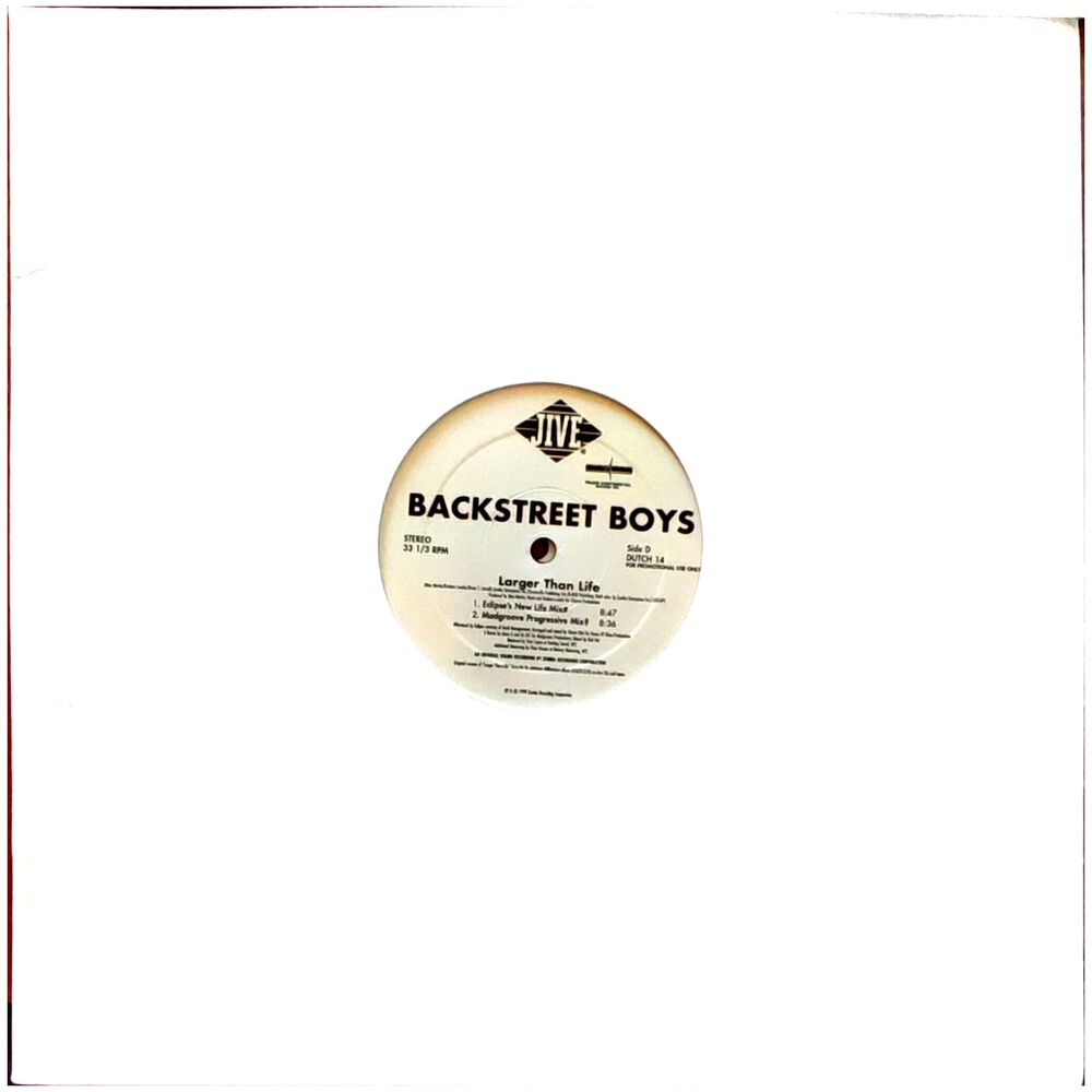 Backstreet Boys - Larger Than Life (2lp)| 12" Maxi Single Usado image number 1.0