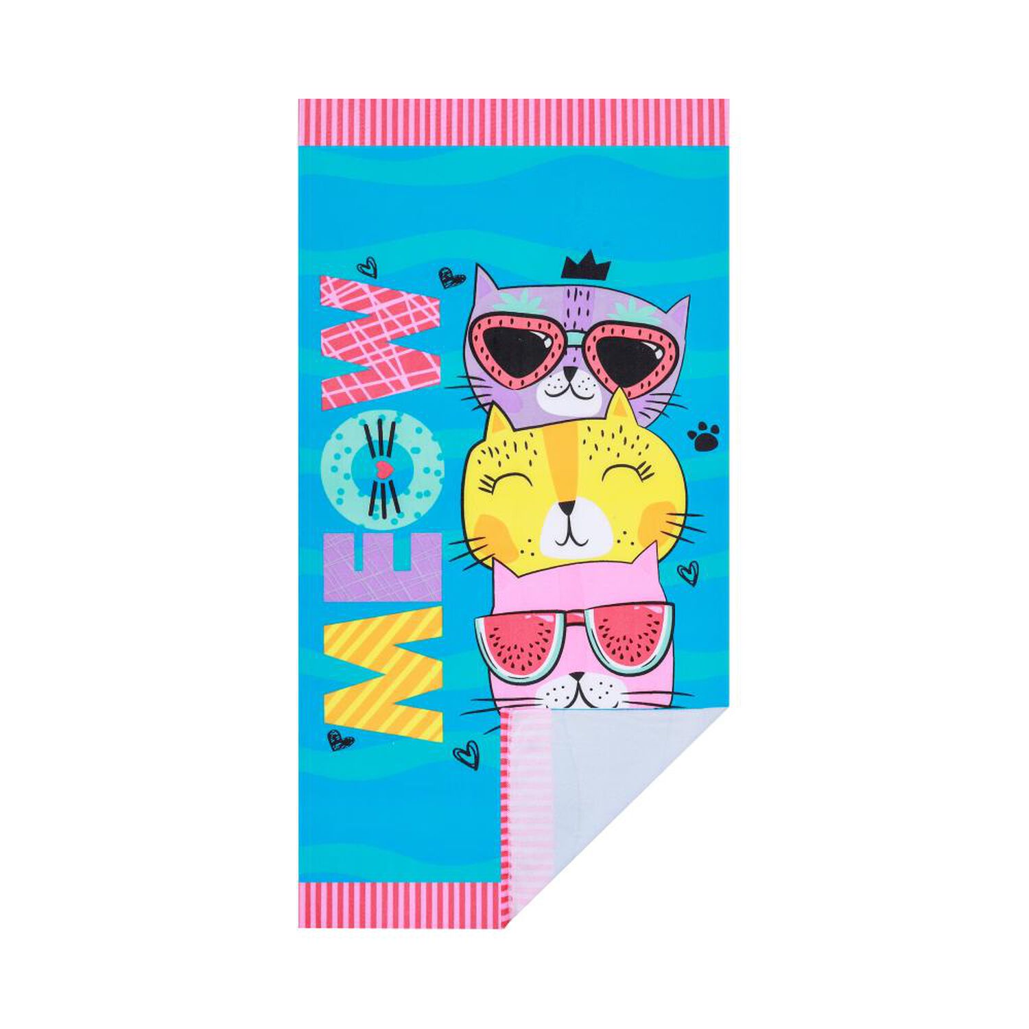 Toalla De Playa Casaideal Kitty / 75 X 150 Cm image number 1.0