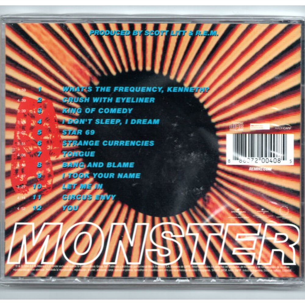R. E. M. - Monster | Cd image number 1.0