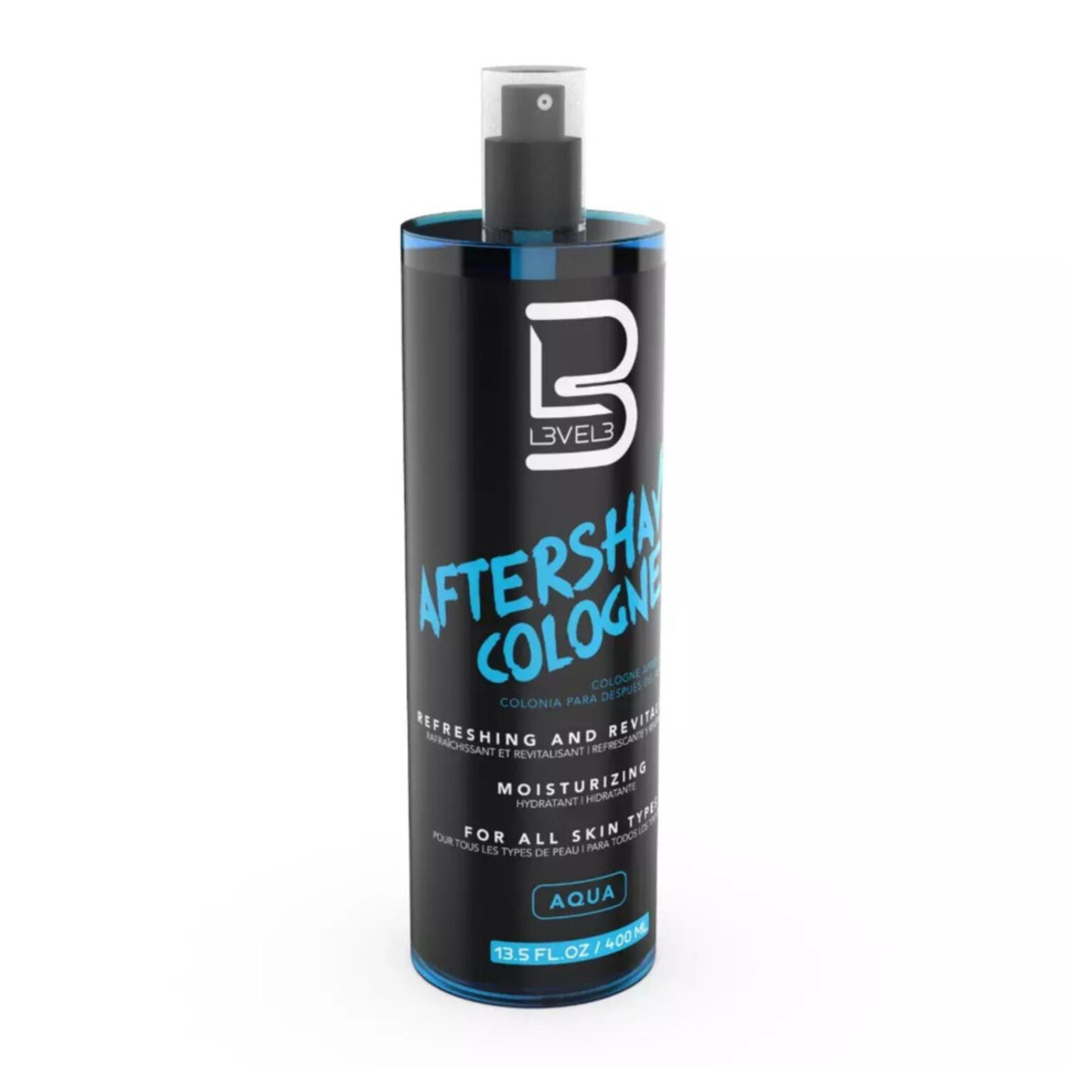 Aftershave Cologne Aqua Level 3 (400 Ml) image number 1.0