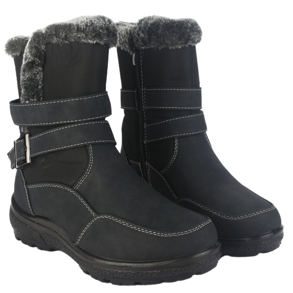 Botin Chalada Mujer Winter-7 Negro Casual image number 4.0