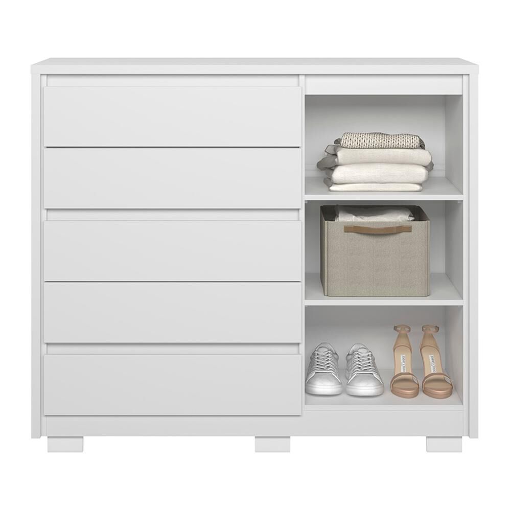 Cómoda Vekka Home Comoda Dueto / 5 Cajones image number 1.0