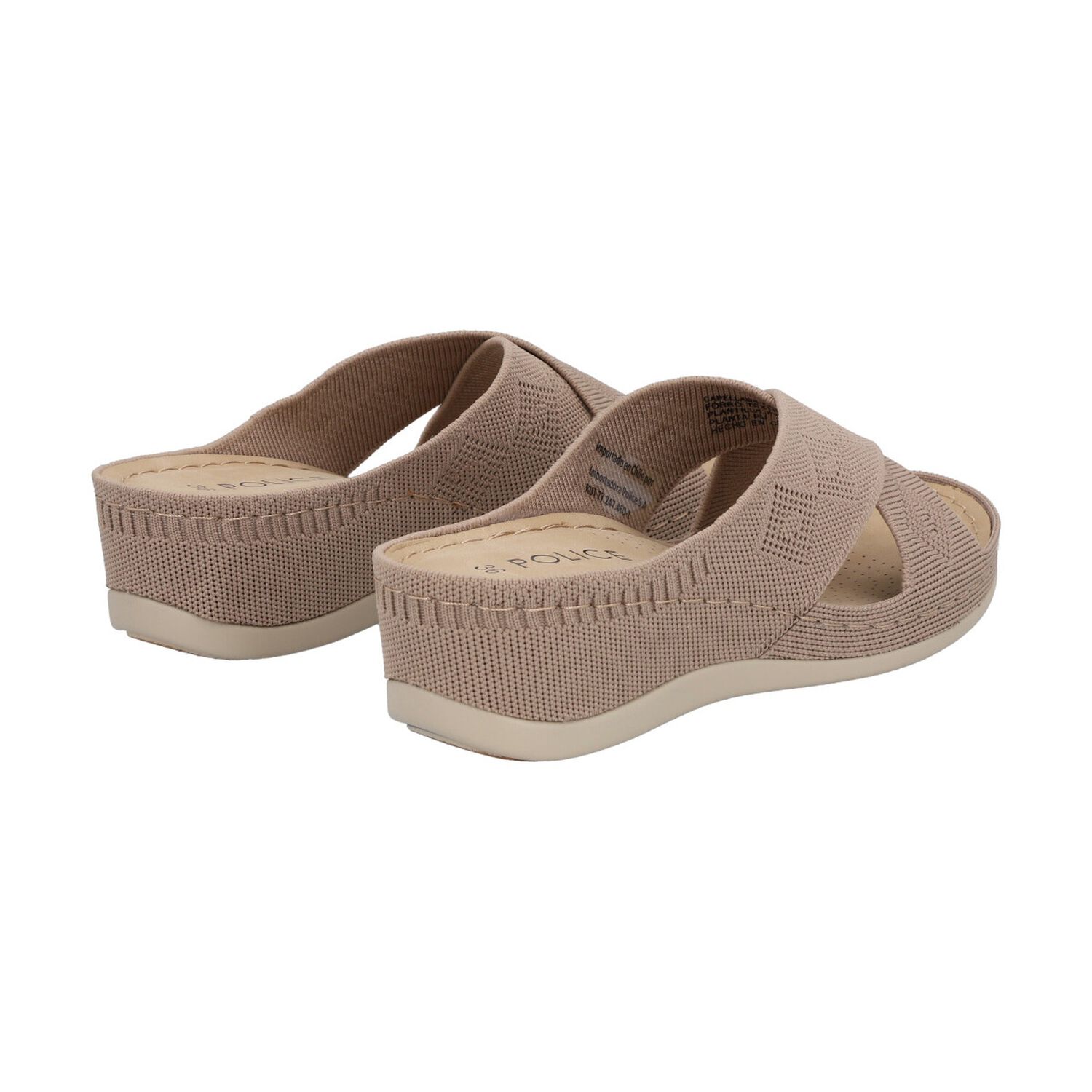 Sandalia Mujer Camel Juana Police image number 1.0