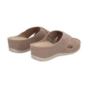 Sandalia Mujer Camel Juana Police