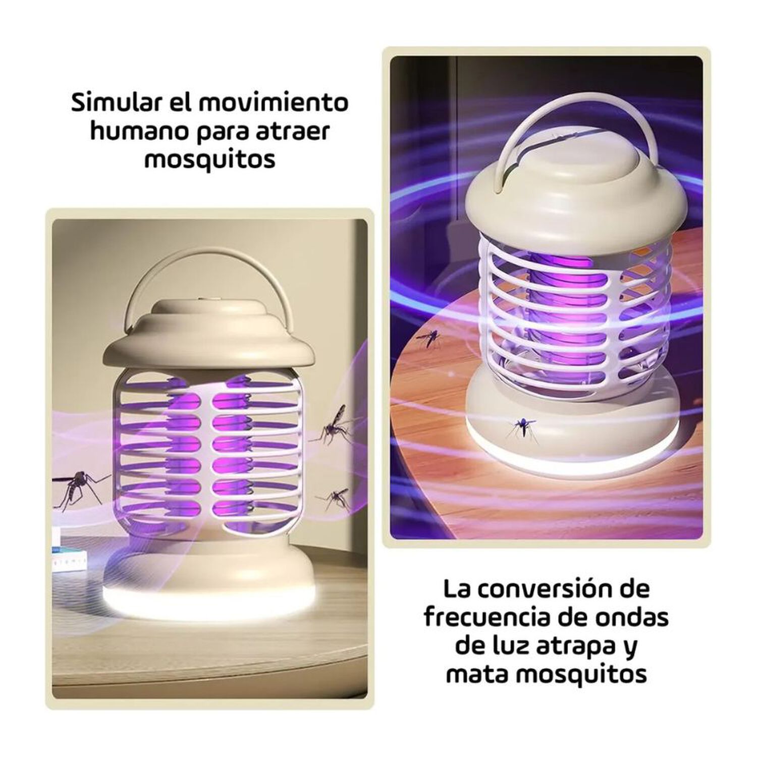 L&aacute;mpara Mata Mosquitos Recargable Usb Port&aacute;til image number 2.0