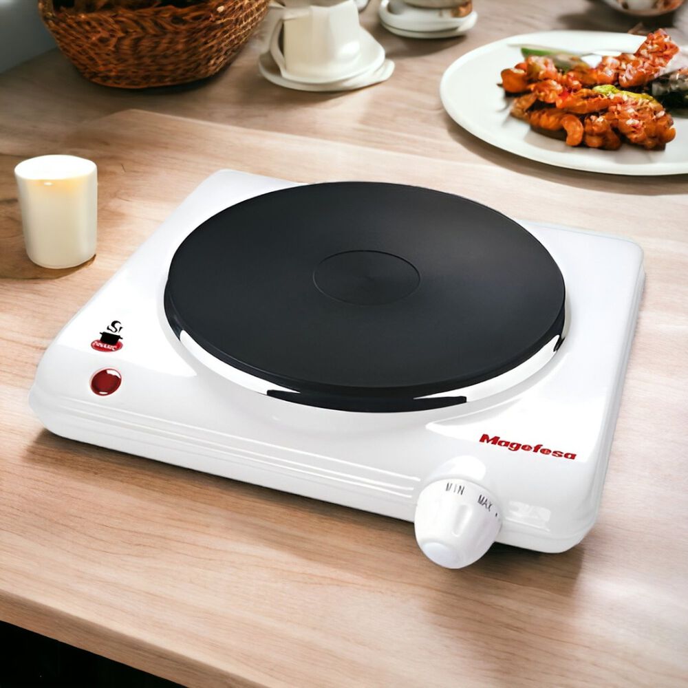 Cocina Electrica Magefesa Dinamic Inox Single Mgf8012 1500w image number 5.0