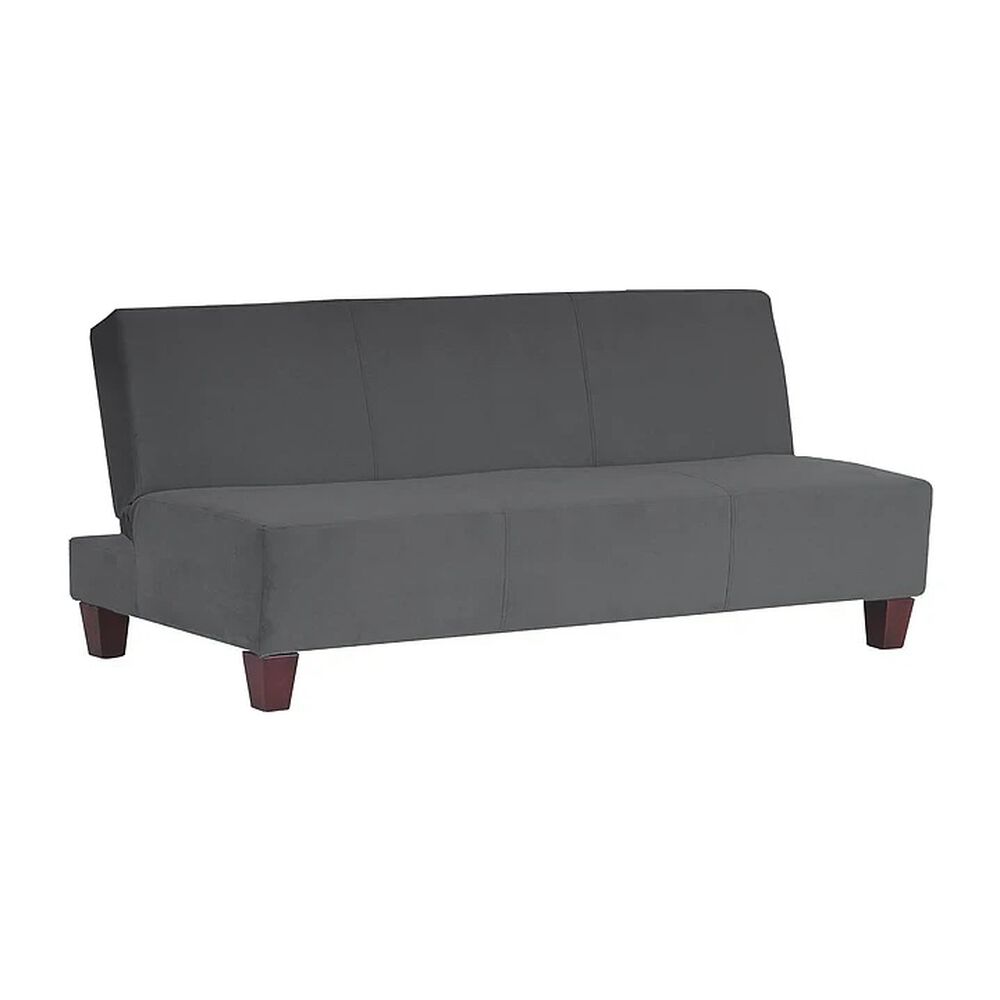 Fut&oacute;n Sof&aacute; Cama 3 Cuerpos Tapiz Genova - Sin Reposabrazos (grafito) image number 2.0