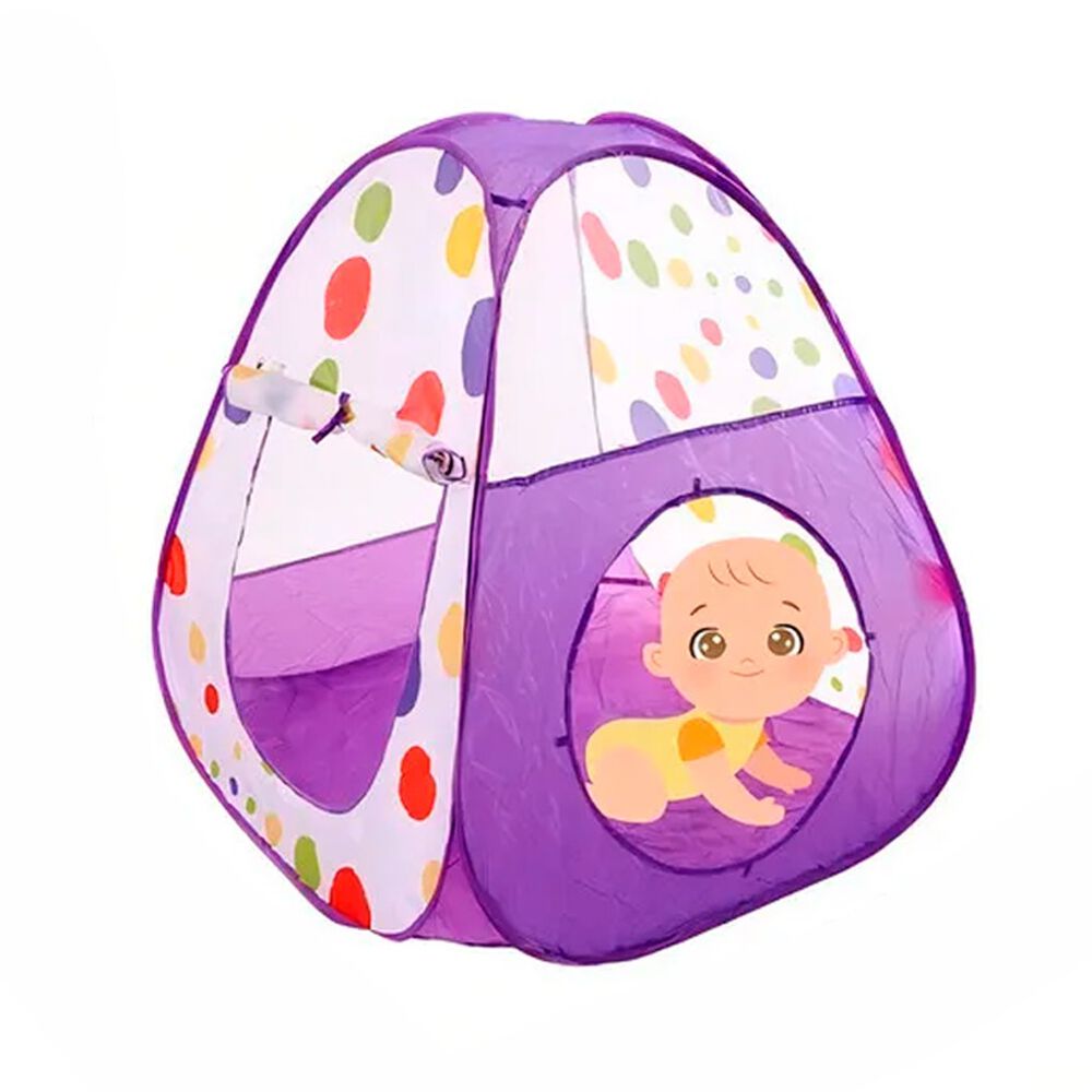 Carpa Tunel Alberca Gusano Pelotas Casa Did&aacute;ctico Morado image number 2.0