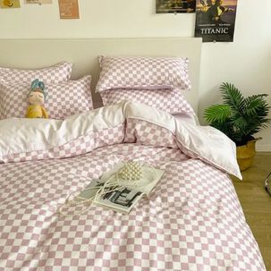 Juego Funda De Plum&oacute;n + Sabana 200 Hilos King