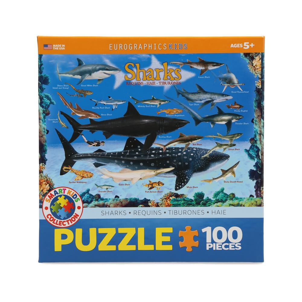 Puzzle Eurographics Sharks image number 0.0