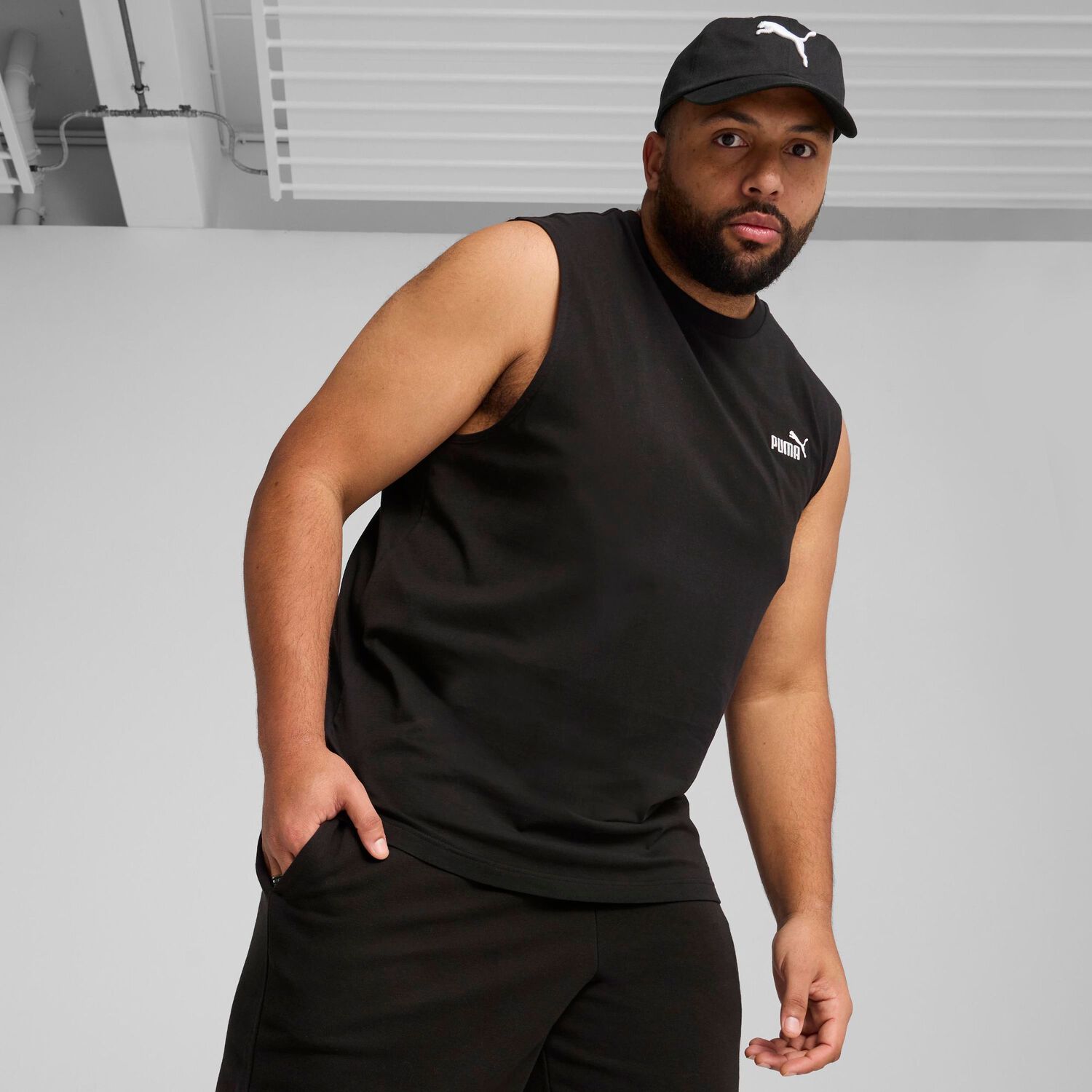Shorts Puma Hombre Essentials No. 1 Logo image number 6.0
