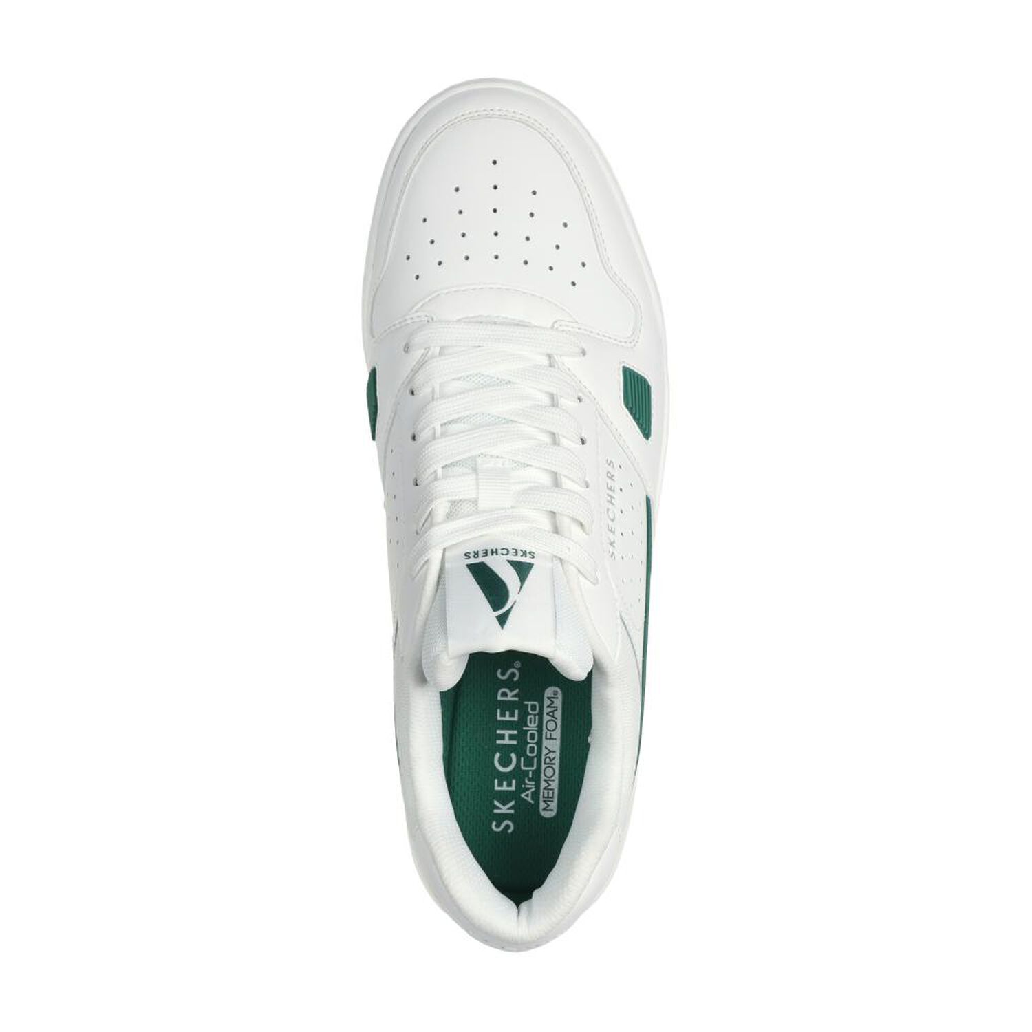 Zapatilla Urbana Hombre Skechers Koopa Tiebreak Low Blanco image number 4.0