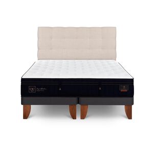 Cama Europea Cic Super Premium / King / Base Dividida + Respaldo