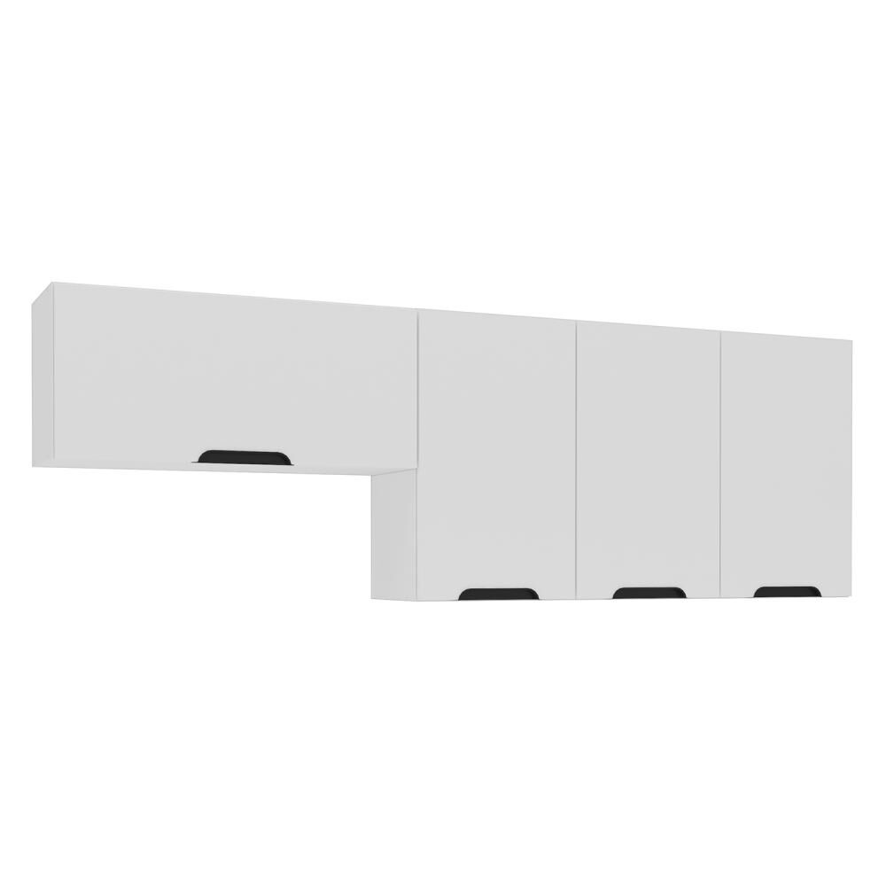 Mueble De Cocina Aereo Meena Vekkahome 4 Puertas Blanco image number 2.0