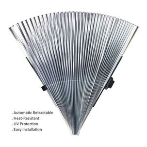 Parasol Retractil Quitasol Auto Cortina Para Sol Auto 65cm