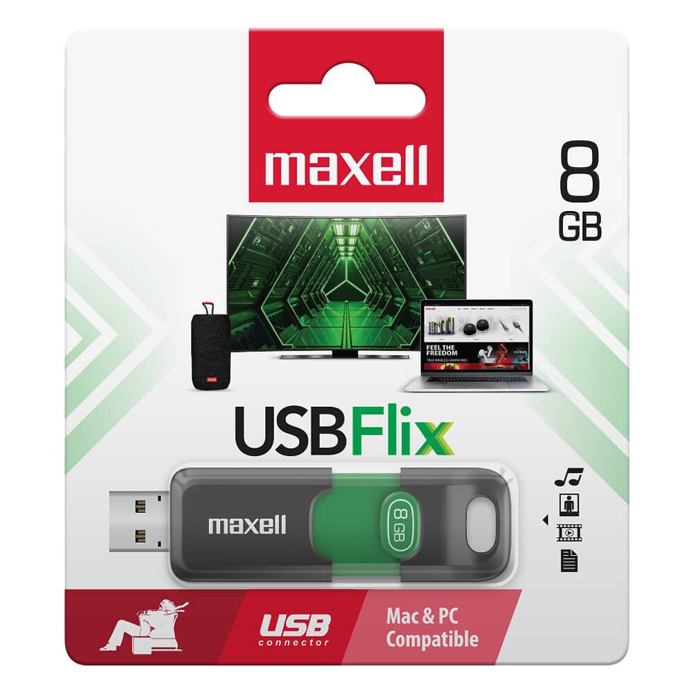 Pack 3 Pendrive Maxell Flix 8gb 2.0 image number 1.0