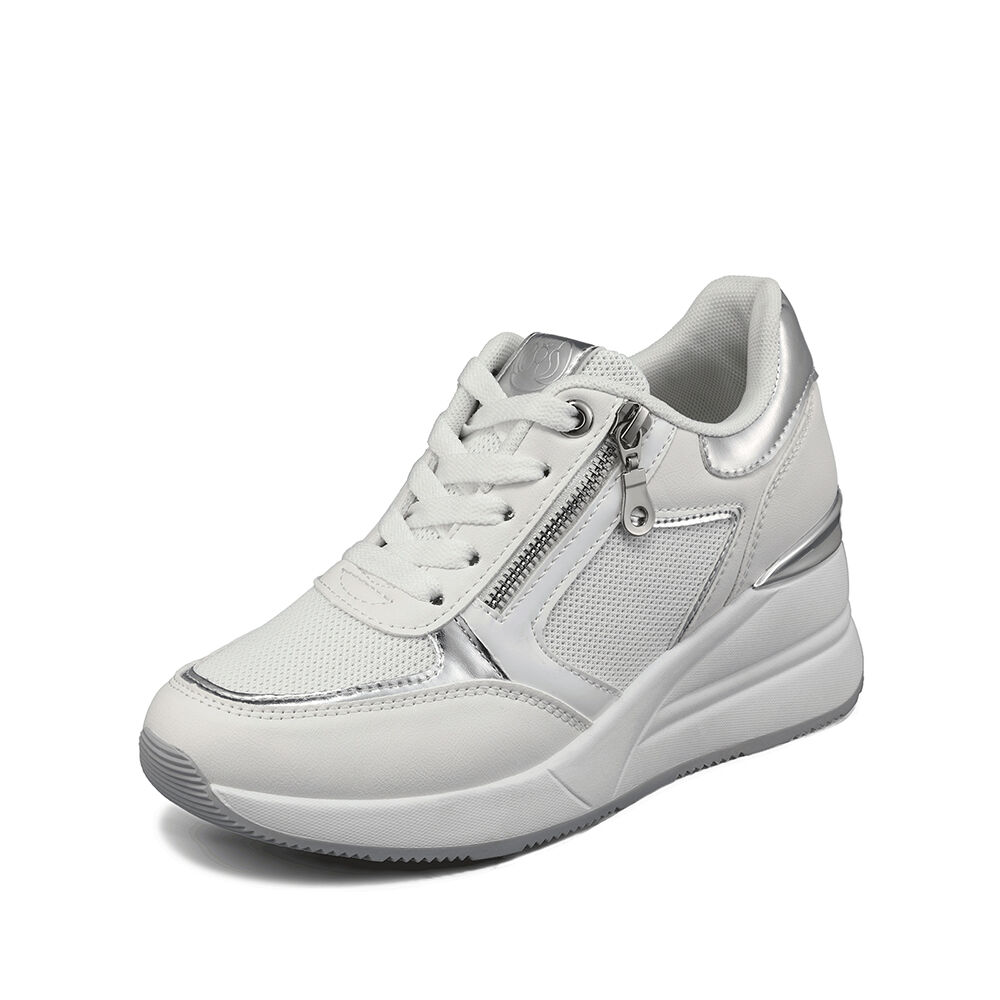 Zapatilla Deportiva Taco Cu&ntilde;a Malla Mujer Weide Jll60 image number 4.0