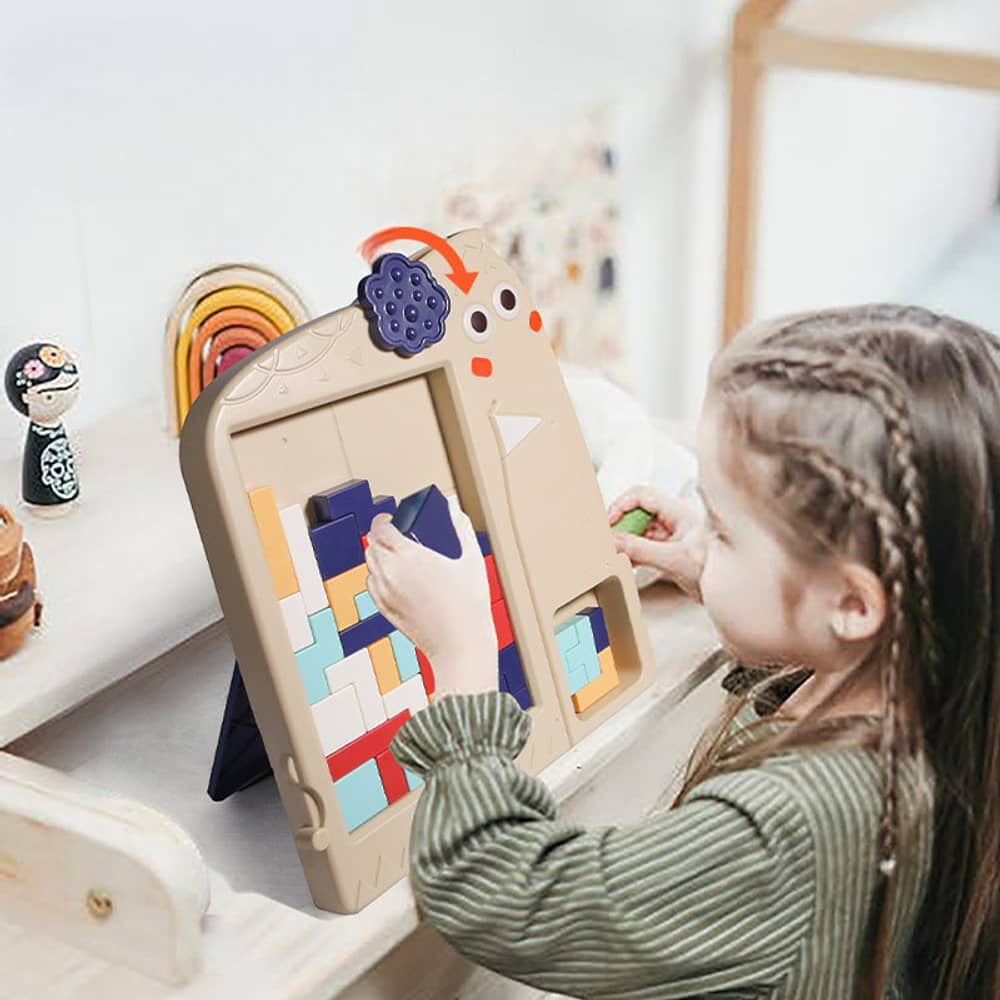 Juguete Tetris Rompecabezas Elefante Para Ni&ntilde;os image number 2.0