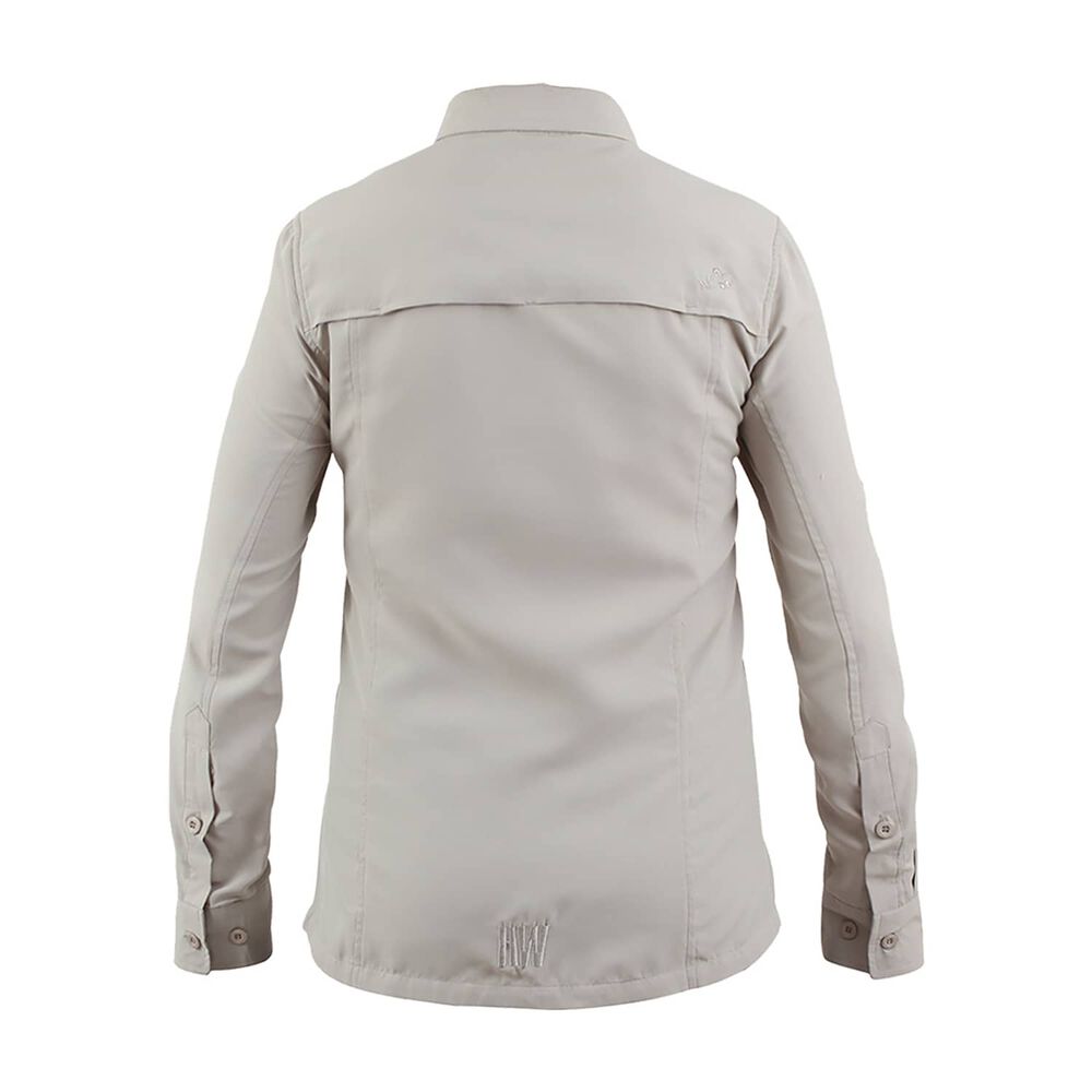 Camisa Hw Arizona Regular Mujer Beige image number 1.0