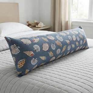 Coj&iacute;n Rectangular Extra Largo 26 90 Cm Conchas Del Mar