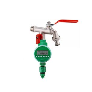 Kit Riego Llave Doble 1/2" + Programador Flowmak