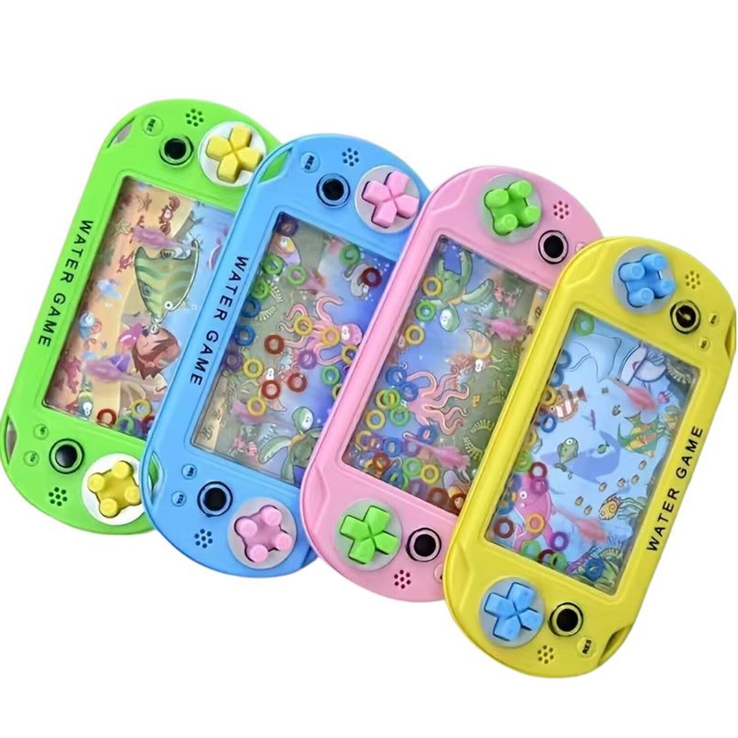 Juego De Aros En El Agua M&aacute;quina Antiestress Educativos image number 0.0