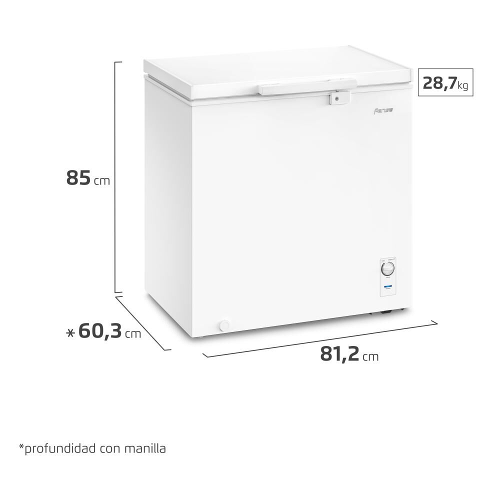 Freezer Horizontal Fensa Z200D / Frío Directo / 198 Litros / A+ image number 5.0